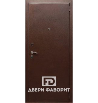 Стальная недорогая дверь в стандартный проем