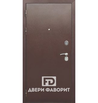 Антивандальная дверь в офис с двумя замками